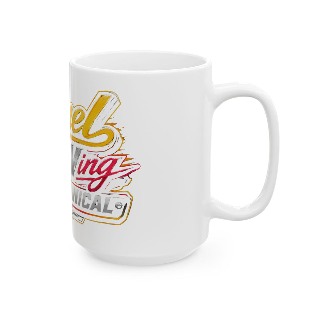 Camelot Towing & Mechanics Retro Logo Mug – Vintage Tow Truck Coffee Cup (11oz, 15oz)