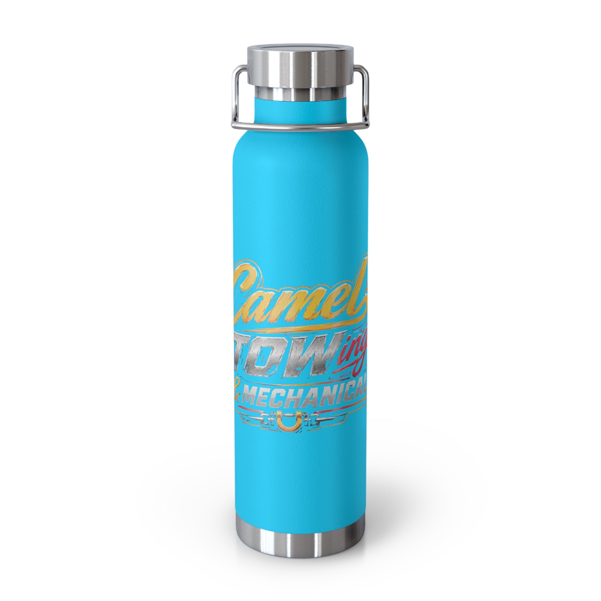 22oz Copper Vacuum Insulated Bottle — Camel Towing Mechanical