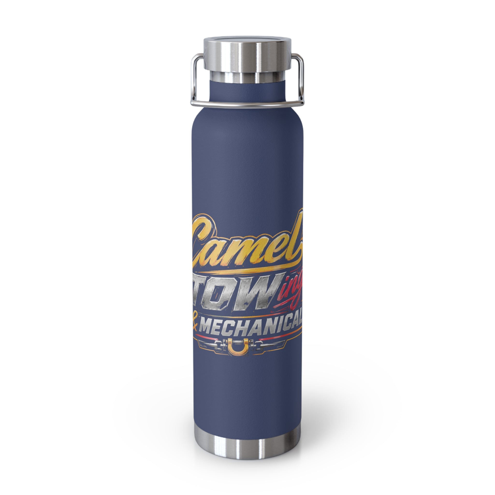 22oz Copper Vacuum Insulated Bottle — Camel Towing Mechanical