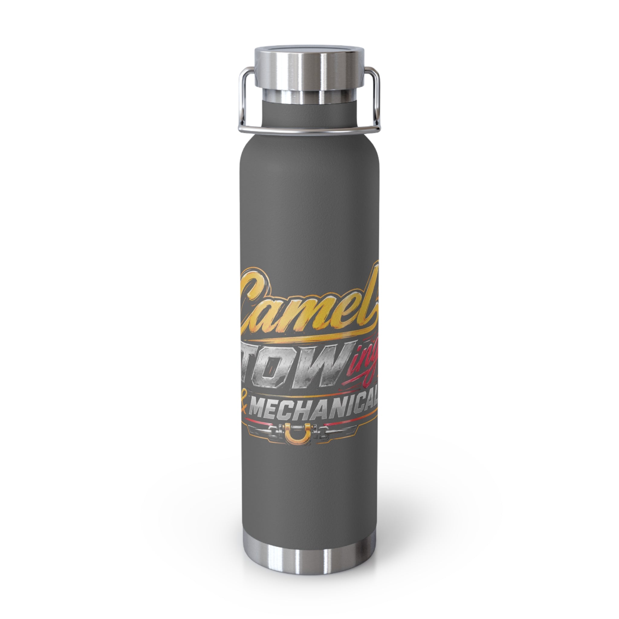 22oz Copper Vacuum Insulated Bottle — Camel Towing Mechanical