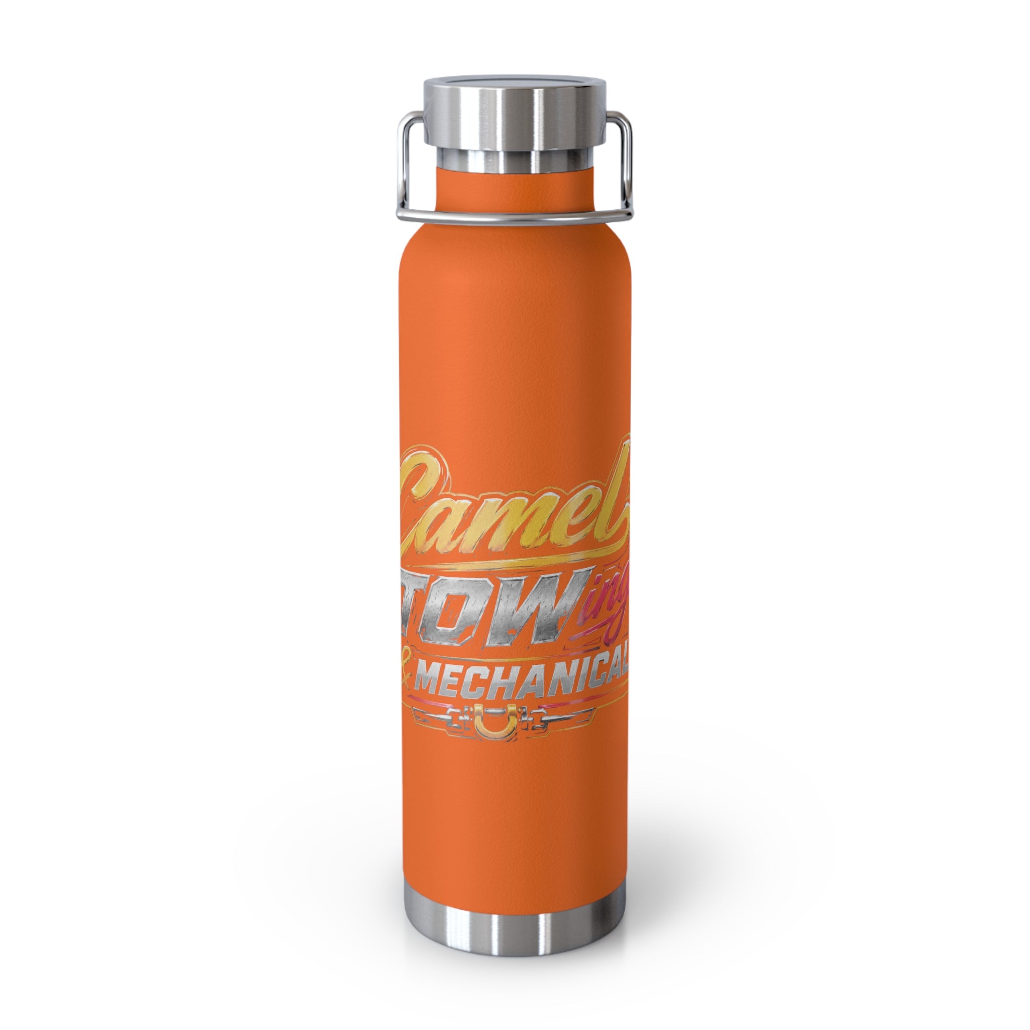 22oz Copper Vacuum Insulated Bottle — Camel Towing Mechanical