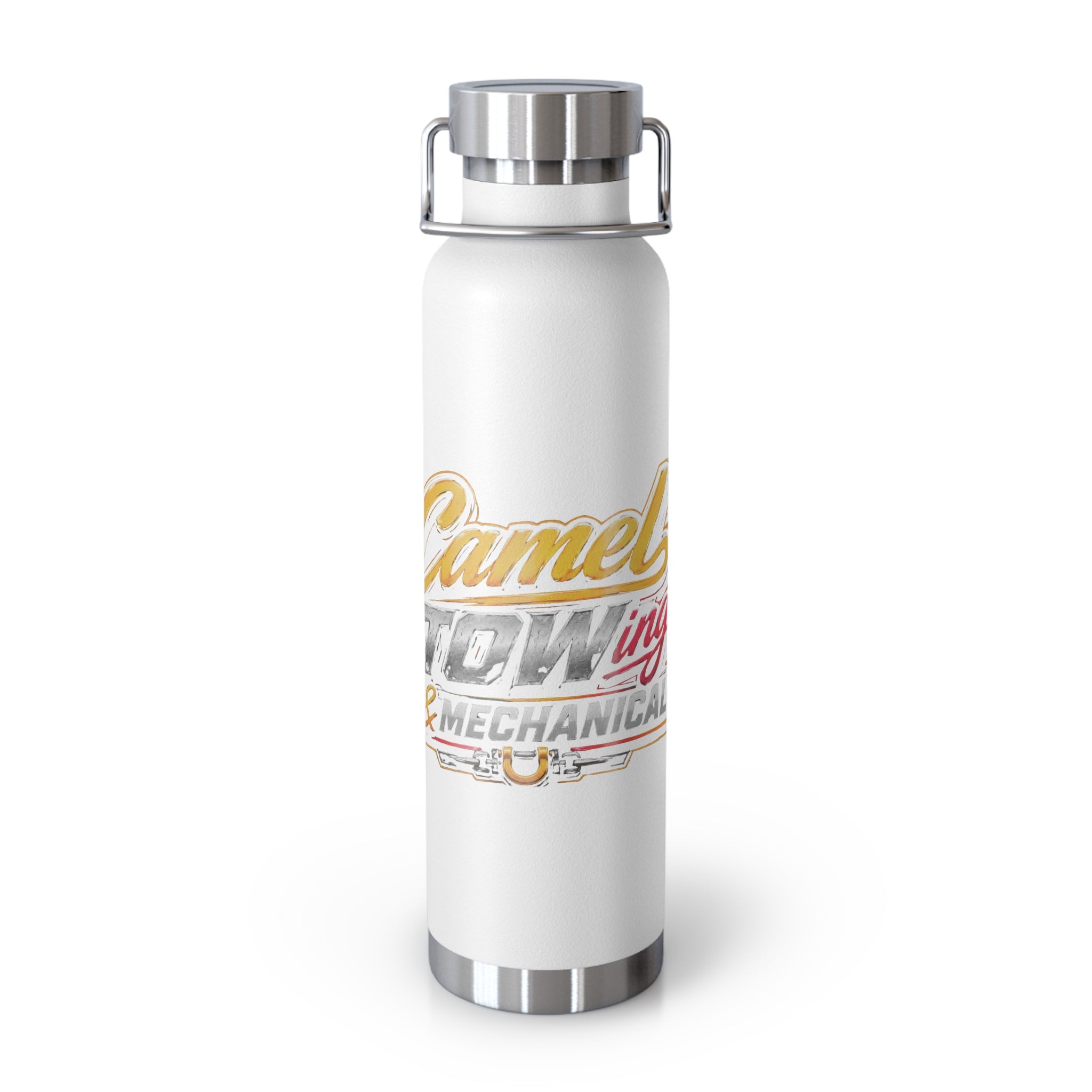 22oz Copper Vacuum Insulated Bottle — Camel Towing Mechanical